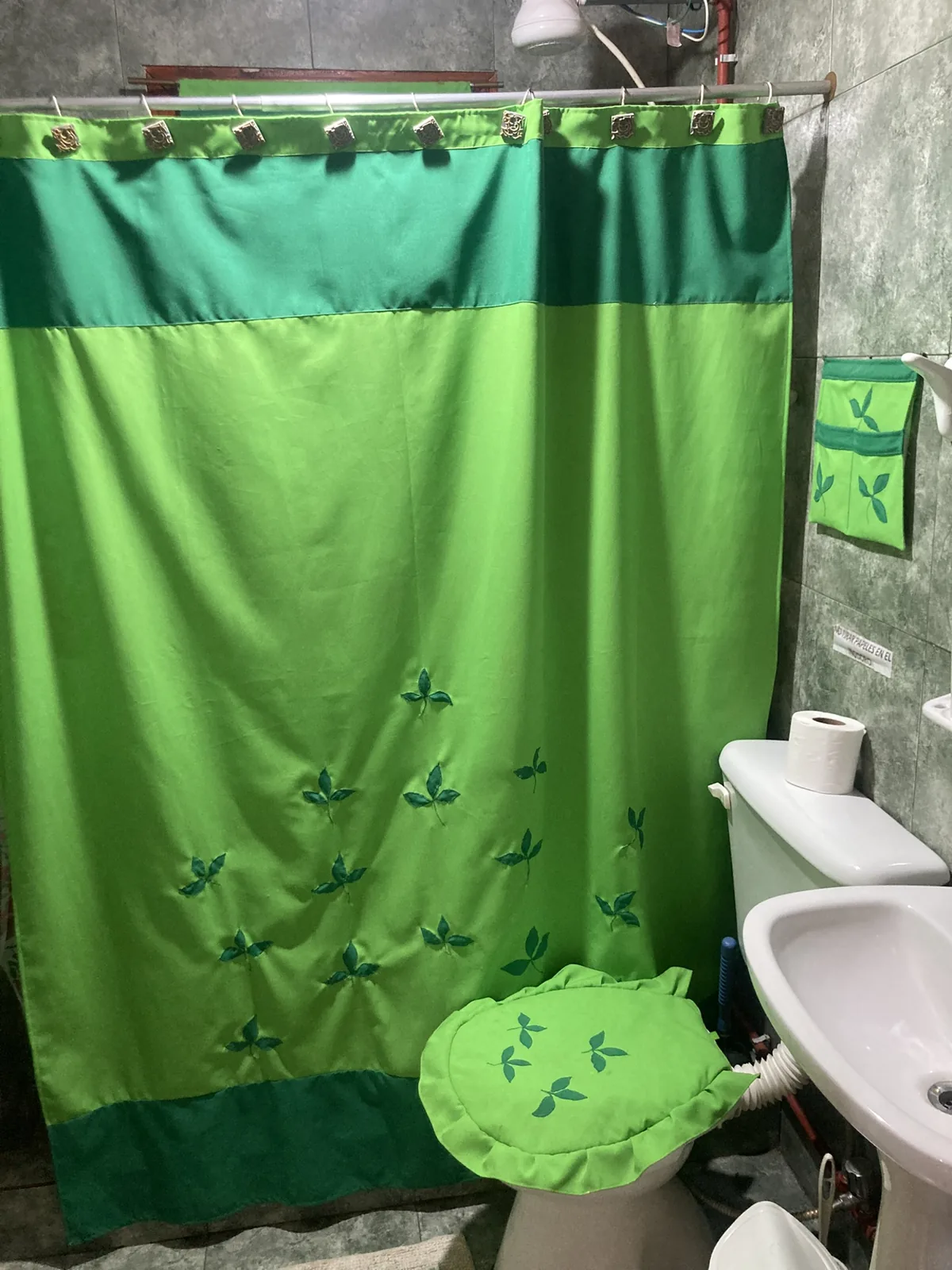 Baño privado de Cabaña Cactus I