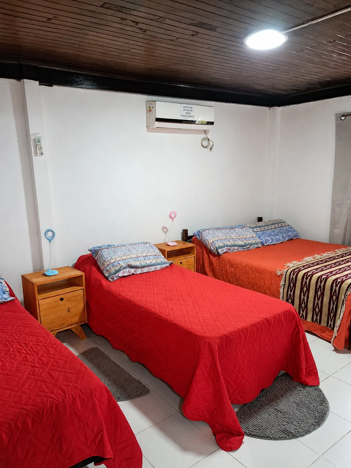 Dormitorio triple de Cabaña Cactus II
