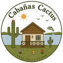 Logo circular Cabañas Cactus Paso de la Patria